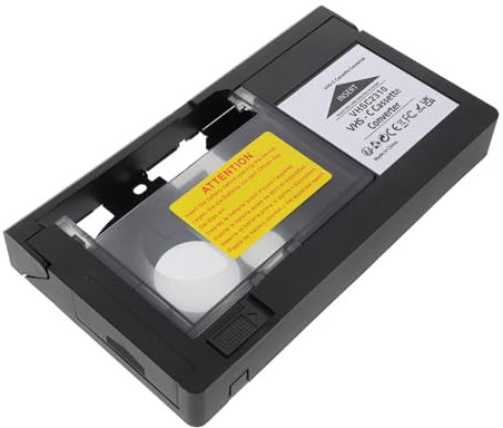 Angoily VHS-C Cassette Adapter Compatible with JVC and VHS-C Camcorders Cassette Converter, Not Compatible with 8mm MiniDV Hi8