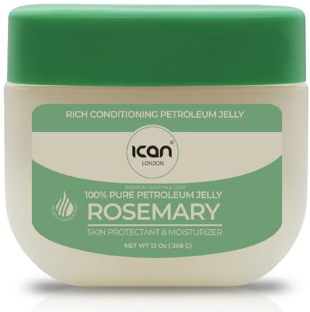 ican London Pure Petroleum Jelly with Rosemary and Aloe Vera, 368g