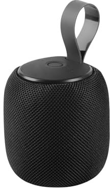Trevi XR 8A16 Altoparlante Wireless 5.3, Speaker Portatile 5W con Lettore Mp3, Micro SD e Funzione TWS, Cassa Audio con Ricarica USB Type-C, Nero