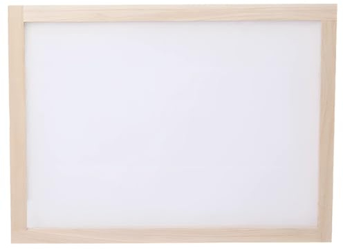 12 x 16 cm Siebdruckrahmen; robuster Holzrahmen und feines Netz für Einsteiger; Komplett-Set, Rakel im Lieferumfang enthalten; perfekt für Papier- und Stoffprojekte