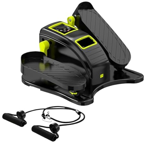 Kompakt Elektrisk Ellipstränare Home Gym Low Impact Cardio Rehab Machine Tyst Justerbart Motstånd Seniorträning TystgåEnde
