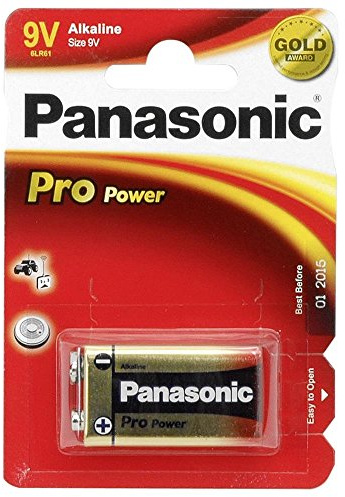 Panasonic Blister 1 Pila Alcalina 6LF22 9V Pro Power