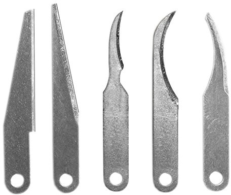 Excel 5-Piece Assorted Carving Blades