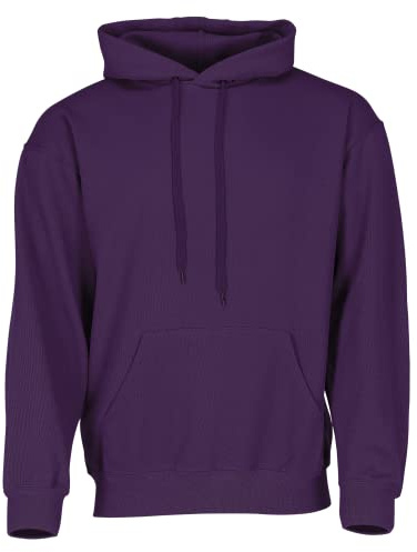 Fruit of the Loom Men's Sweatshirt 12208B, purple, S