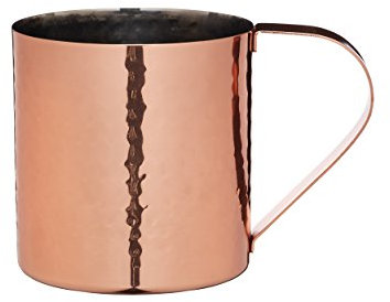 BarCraft 550 ml de acero inoxidable Luxe Lounge para cócteles Moscow Mule Taza, cobre