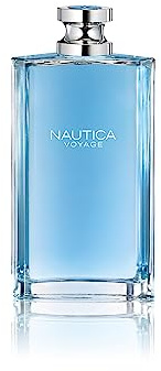 Nautica Voyage Eau De Toilette, Cologne and Fragrance For Men, Fresh, Romantic, Fruity Scent Woody, Aquatic Notes of Apple, Water Lotus, Cedarwood, and Musk Ideal Day Wear, Long Lasting 6.7Fl oz