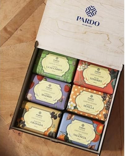CAJA JABON PARDO VINTAGE 6x200G- Vintage Familia