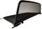 PureWind Windschott kompatibel mit BMW E36 3er Baujahr 1993-1999 (Schwarz) – Windschott Universal mit Schnellverschluss ohne Tasche