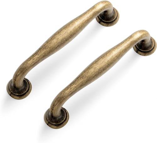 6 Stück Schrankgriffe Vintage Antik 96mm Schubladengriffe Vintage aus Zinklegierung Griffe für Küchenschränke Möbelgriffe Küchengriffe griffe