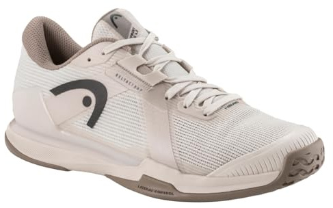 HEAD Men's Sprint Pro 4.0 Tennis Shoe, Willow Grey/Mocha, 8.5