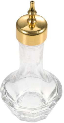 Alasum Bottiglia di Bitter in Vetro da 50 Ml Tappo Rimovibile, Contenitore Ermetico per Amari e Cocktail, Bottiglia Portatile Multifunzione per Bar, Ristoranti e Uso Domestico