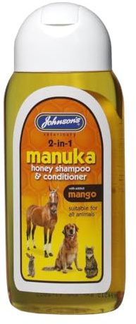 Johnson’s Vet Shampoing Manuka Miel 2 en 1