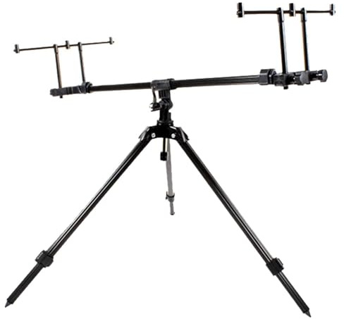 Traxis Tri-Clops - Supporto per canne da pesca alla carpa per 3 canne - Rod pod stabile e resistente