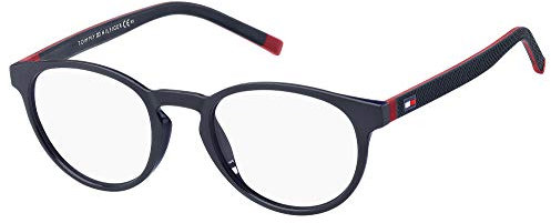 Tommy Hilfiger Unisex Th 1787 Sunglasses, FLL/21 Matte Blue, 49