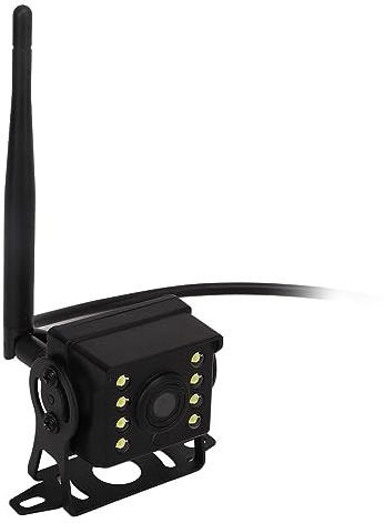 Akozon Kamera, Trådlös Backup HD IR Night Vision Backkamera för busslastbilskamera, WiFi, 12V till 24V, Backupkamera Vattentät
