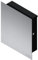 z-e-d B1 Steel Briefkasten Edelstahl Modern Silber Abschließbar Freistehend 400x450x110mm