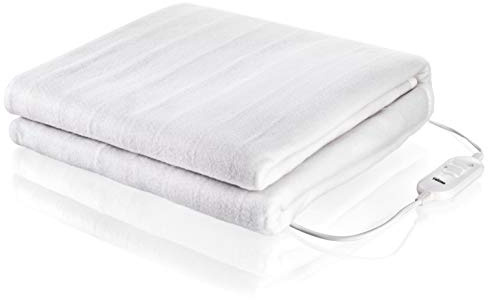 Topcom Tristar BW-4752 - Manta Bajera eléctrica, 160.x.140.cm, 2 Zonas de Calor