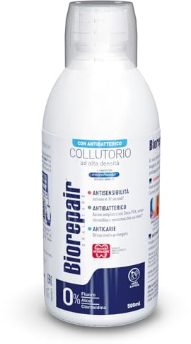 Biorepair 4 Actions With Antibacterial Mouthwash
