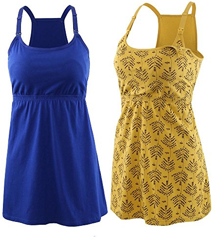 MANCI Chaleco de Maternidad, Mujer Maternidad Lactancia Maternity Top
