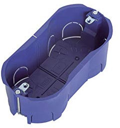 SCATOLA INCASSO DERIVAZIONE 4 MODULI PER CARTONGESSO PARETI CASSETTA 504