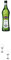 Martini Extra Dry Vermouth 0,75 Liter + Nosing Gläser Kelchglas Bugatti mit Eichstrich 2cl und 4cl - 2 Stück