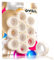 1000PCS Balloon Glue Dots, Removable Balloon Sticky Dots Double Sided Tape, Extra strong sticky for Crafting Wedding Christmas Birthday Party Decorations DIY Scrapbooking