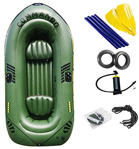 Pewell Schlauchboot - Wanderkajak für den Fluss - Poolboot für 2 Personen / 3 Personen, tragbares Treibboot zum, Erholung, Freizeit, Tourismus, Rafting