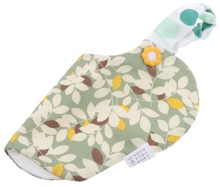 Abaodam Boy Girl Saliva Bibs Adorable Patterns Hand-friendly Cotton Feeding Bib