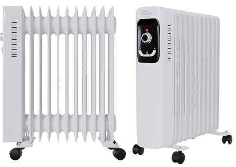 TroniTechnik® Ölradiator OR-211 11 Rippen 2500 W schwarz