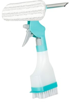 Bothyi Window Cleaner Versatile for Home Use 250ml Water Tank Handheld Glass Wiper Glass Clean Tool for Bathroom Showers Countertops