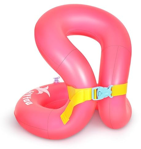 Hyfoo Inflatable Swim Vest,Floaties for Kids 30-46 lbs