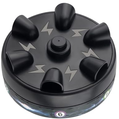 Roulette Macchina Della Verità - Scossa Elettrica In ABS A Sei Dita, Effetti Sonori Del Gioco D'azione Della Verità, Macchina Per Test Di Onestà A Intensità Controllata | Divertente Attività Divertent
