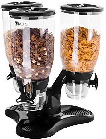 Royal Catering RCCS-9L/3 Müslispender 3 x 3 L Ceralienspender Cornflakesspender Spender Dispender