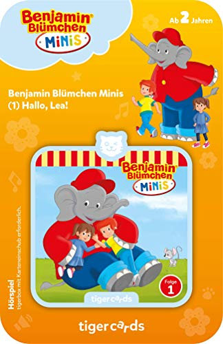 tigermedia tigercard Benjamin Blümchen Minis Hello Lea Audio Play Toddler Gift Idea Christening Baby Tiger Box Boombox Audio Play Children's Music
