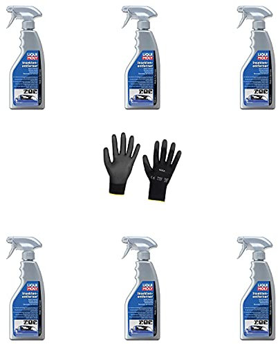 Iloda 6xOriginal Liqui Moly 500ml Insektenentferner 1543 Schutzhandschuhe
