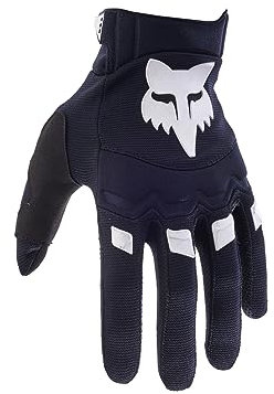 Fox Racing Dirtpaw Glove mit gepolsterten Knöcheln, gepolsterter Handfläche, Flexibler Passform und hoher Performance für MX & Offroad, Farbe: Black/White, Größe: L