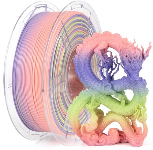 iSANMATE Hohe Geschwindigkeit PLA+ Filament 1.75mm, 1KG Spule Hoher Wirkungsgrad PLA+ Filament, 3D Drucker Filament Für Schnelles Drucken Geeignet, Unterstützt Druckgeschwindigkeit 30-600mm/s
