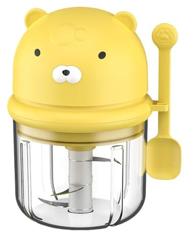 Tritatutto Senza Filo Compatto - Tritatore Compatto Per Aglio,Robot da Cucina Multifunzione Robusto con Contenitore per Tritare Sminuzzare Frullare Verdure Cipolle Carne Frutta e Noci