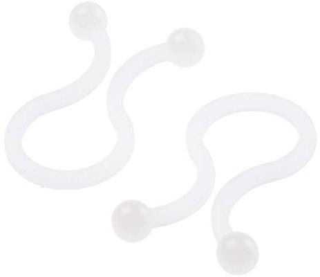 RS PRO Kabelhalter Twister-Clip zum Bündeln, Kabel-Ø 10.1mm Nylon 1,7 mm x 11.6mm x 29.8mm, Packung a 50 Stück