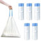 RMAN Sac litiere chat 500 x 450 mm, avec poignée de transport, pour litiere chat autonettoyante, Lot de 90, biodégradables, durables, résistants à la déchirure, 6 rouleaux