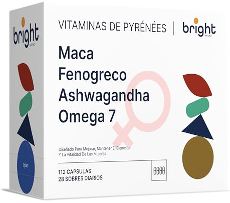 Female Focus & Balance Management – Maca, Tribulus, Fenugreek, Ashwagandha & Ginkgo Biloba – Non‑GMO, 100% plant-based | Optimal synergy for mental clarity, balance and daily vitality I 28 Daily Doses