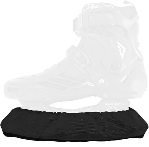 YWYHHM Eishockey elastische Kufenstrümpfe für Eishockey & Schlittschuhe, 1 Paar Schlittschuh Soakers, Kufenstrumpf/Kufenschoner für Schlittschuhe, Kufenschutz für Erwachsene Kinder