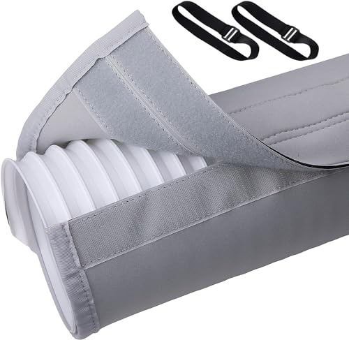 150X50CM Copri Tubo Condizionatore Portatile - Wrap Per Uso Domestico AC Con Manicotto Per Tubi Flessibile Accessori Aria Condizionata-Condotto di Scarico AC Isolamento di Sfiato