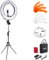 NEEWER Ringlicht mit Stativ Set: 45cm Außen 55W 5600K Dimmbare LED Ringleuchte mit Bluetooth Fernbedienung 75W Ringlicht Soft Cover für Handy/Kamera für YouTube TikTok Self Porträt Foto Make up