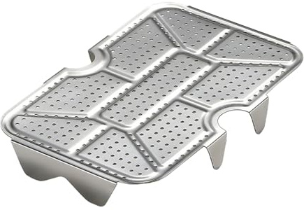 Steam Cooking Support - Food Grade Stainless Steel Support, Robust Steam Cooking Bowl | Multi-Purpose Steam Insert, Durable Cooking Net for Seafood, and Even Holes Improve the