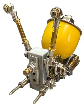 Juego de construcción de rompecabezas de metal 3D mecánico de caracol, 89 piezas de insectos steampunk, juego de construcción, juguete creativo, regalo de decoración para cumpleaños y Navidad