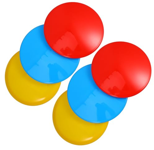 Alasum Set da Disc Golf per Principianti con 6 Dischi (Putter, Driver e Disco di Fascia Media) Portatile e Durevole per Allenamento Outdoor e Indoor, Adatto per Parco, Ufficio e Club