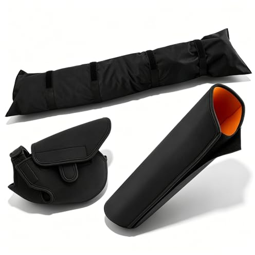 Kit de Protection E-Bike 3 Pièces – Housse Batterie, Moteur et Guidon, Résistant à l'Eau, pour Transport et Rangement, Adapté à la Plupart des Vélos Électriques