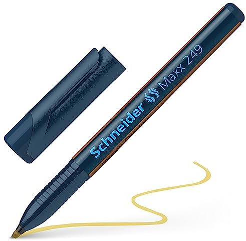Schneider 124900 Maxx 249 Money Checker (Strichstärke: 1+3 mm, Geldschein-Prüfstift) 1 Stück