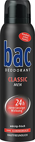 Bac Classic Men Deospray, 6er Pack (6 x 150 ml)
